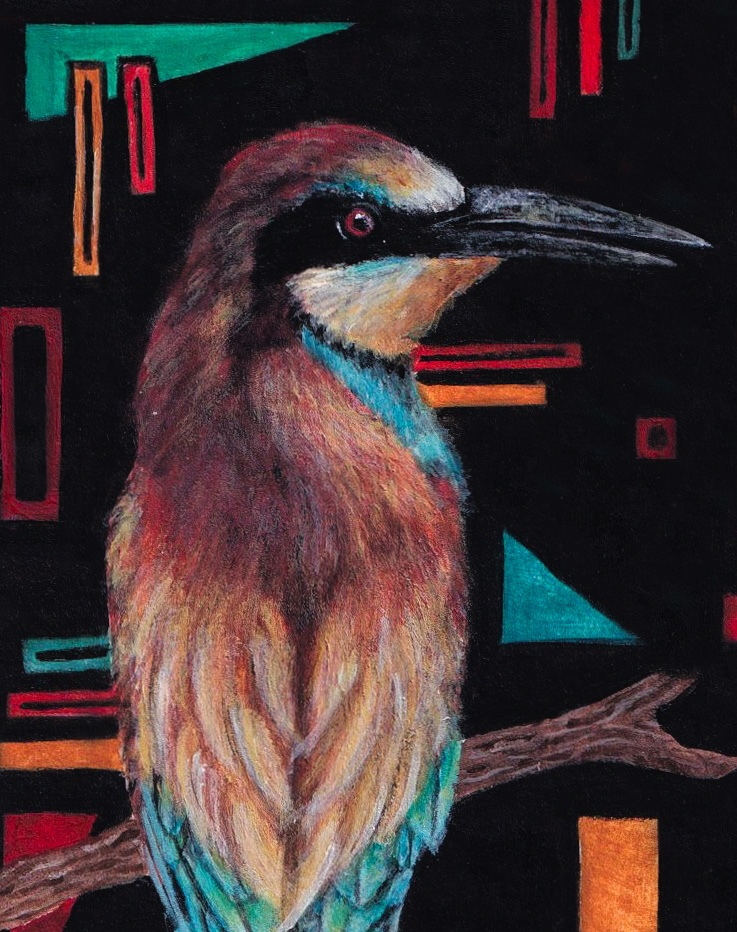 Colorful Bird Card thumbnail 2