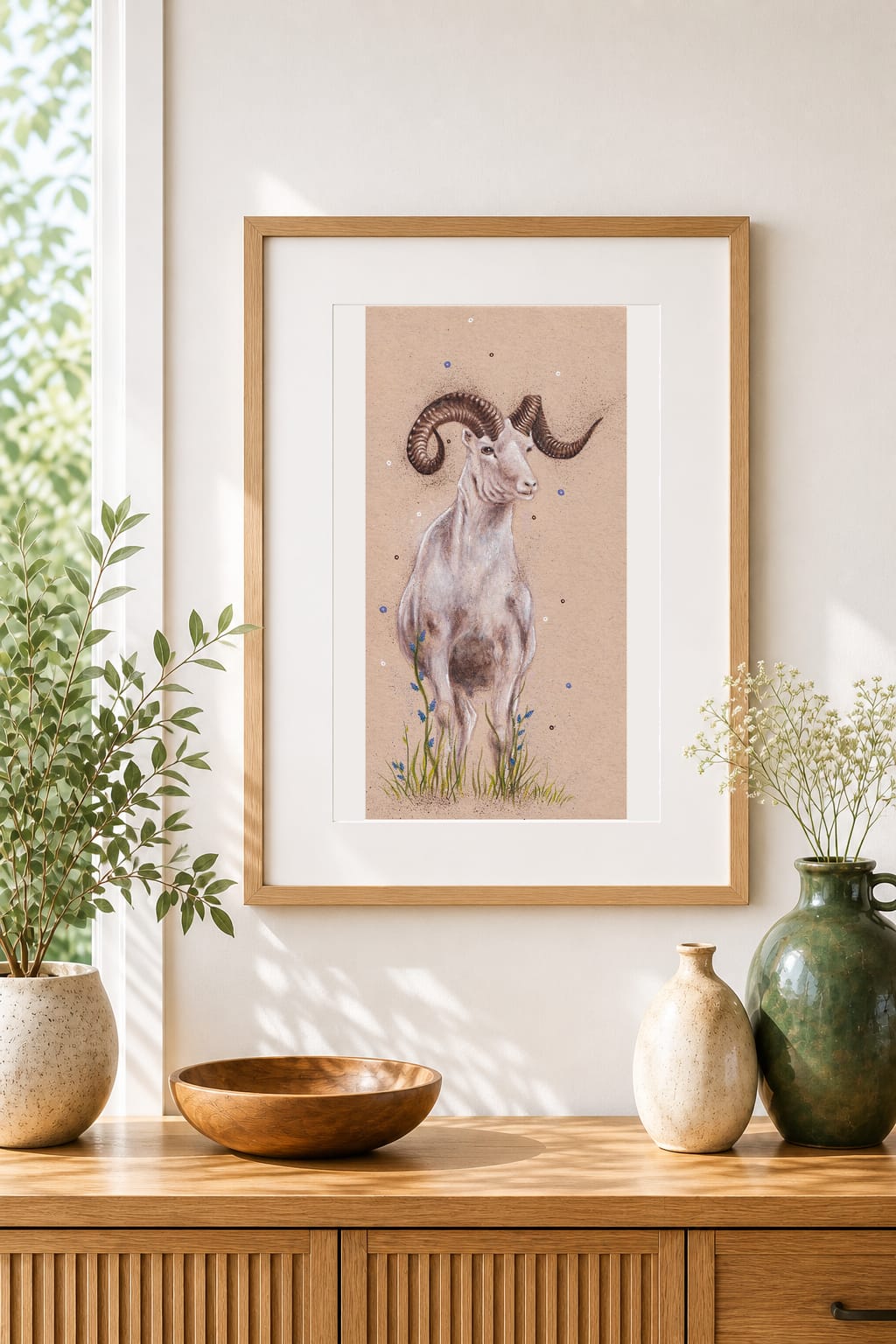 Mountain Goat in Spring thumbnail 3