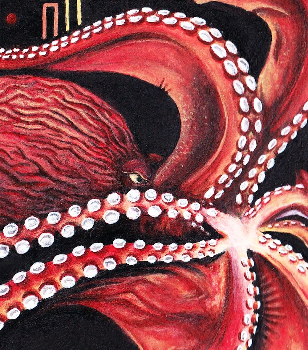 Red Octopus thumbnail 5