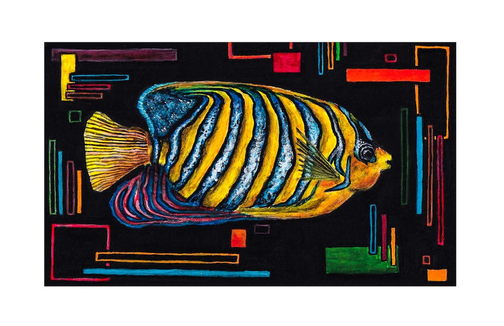 Yellow Fish Card