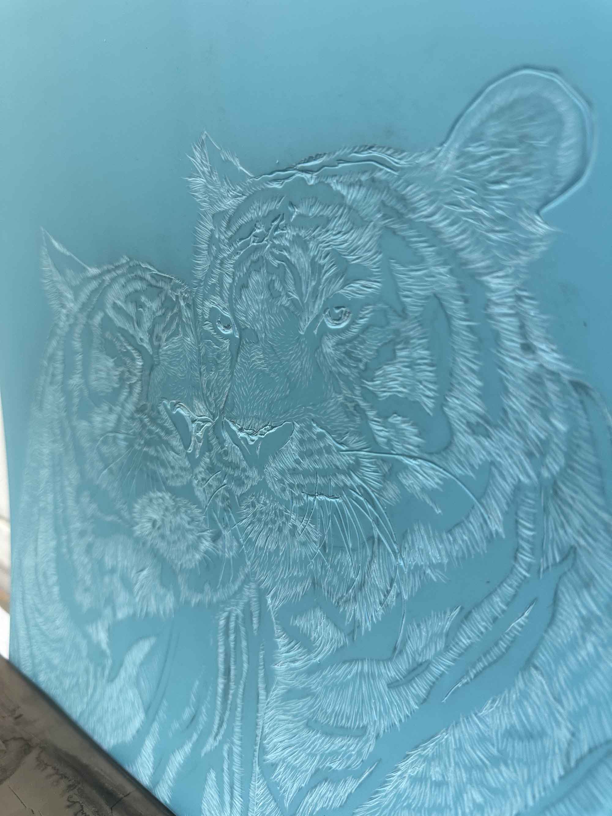 Tiger Linoprints thumbnail 13