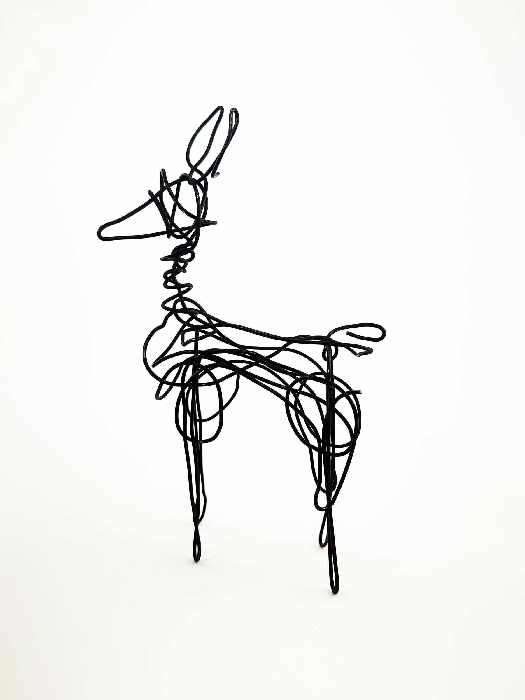 Wire Deer Sculptures thumbnail 6